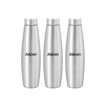 Jaipan Hydro Slim Stainless Steel Bottle 700ML (Set of 3pcs)