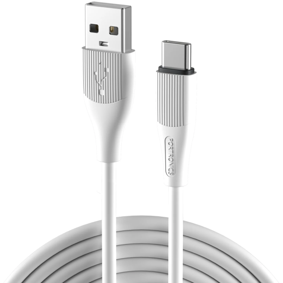 Cables Portronics Silklink - USB TO Type C 3A 1M